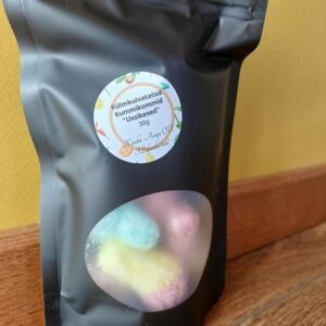 Külmkuivatatud Kummikommid "Ussikesed" 30g